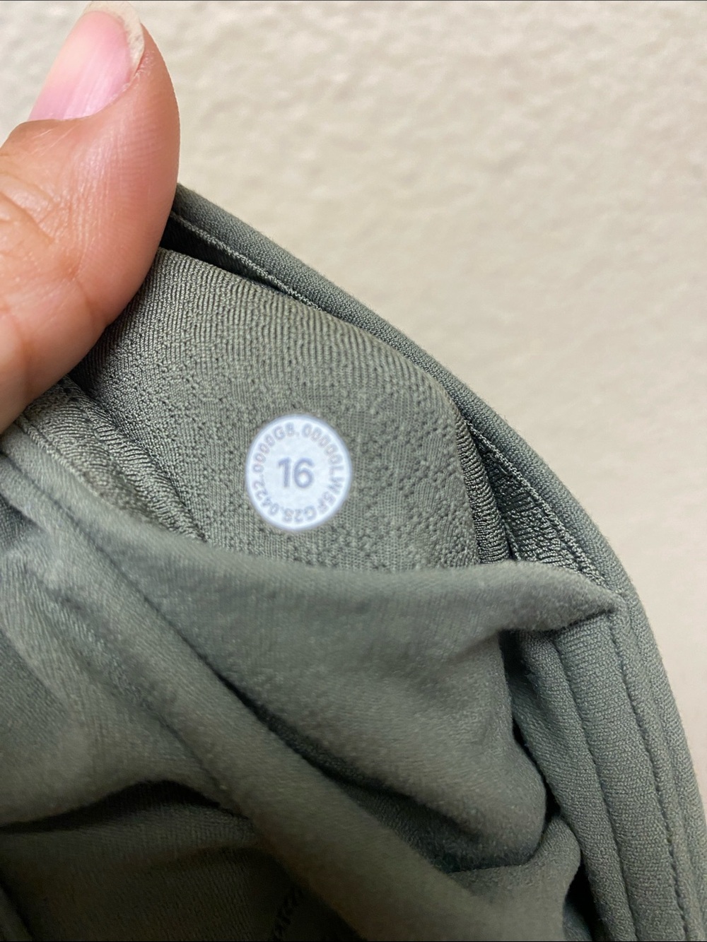 Lululemon Grove Super High-Rise Dark Olive Green Flare Yoga Pants-EUC!!💚💚 - Picture 8 of 9